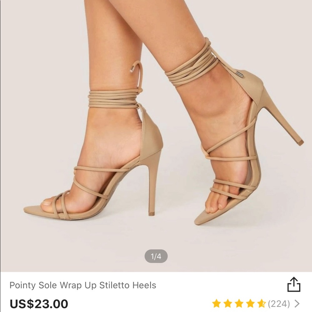 Strappy Heels